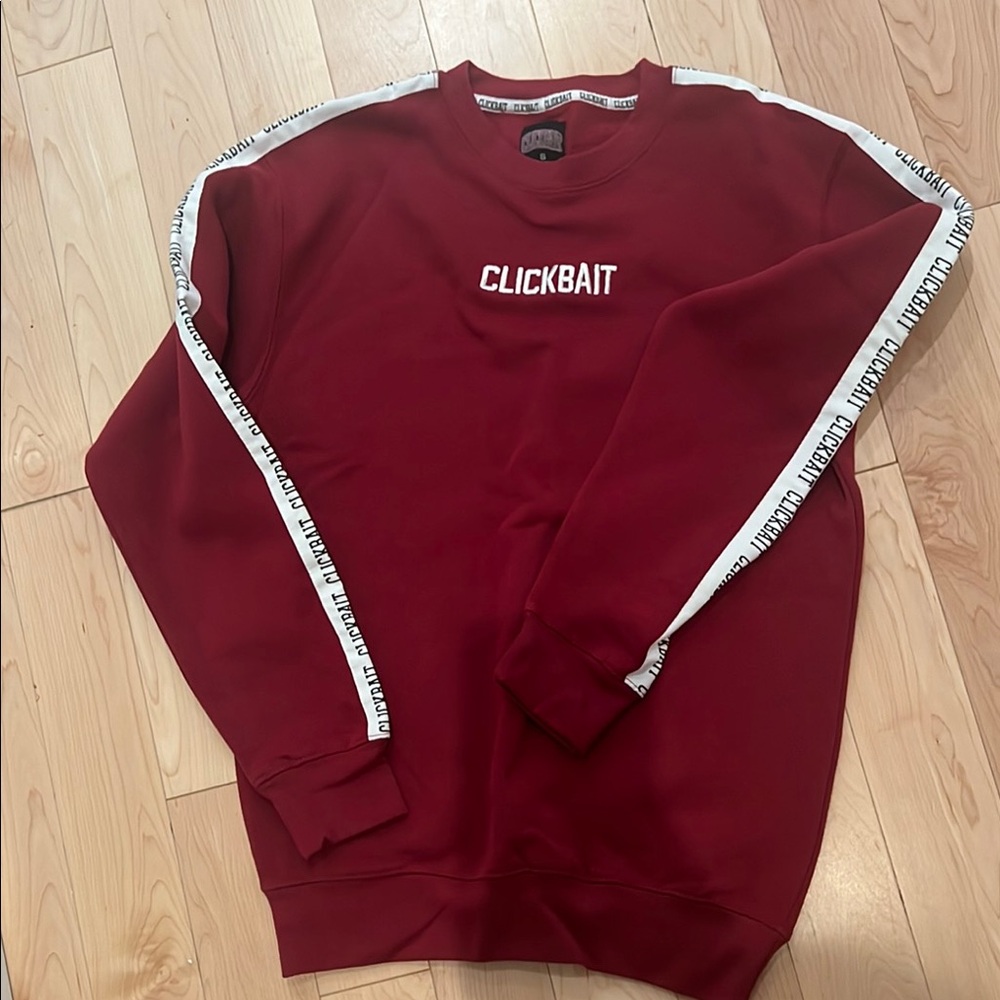 Maroon Crewneck Sweater